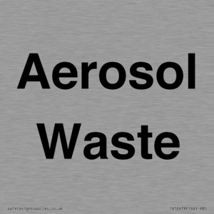 Aerosol Waste